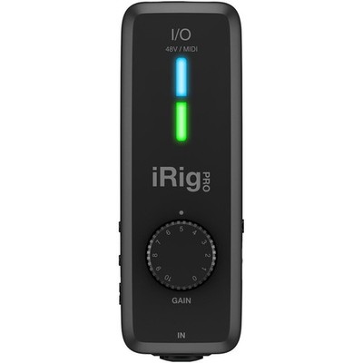 IK Multimedia iRig Pro I/O Universal Audio and MIDI Interface