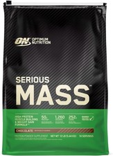 Optimum Nutrition Serious Mass Protein Powder Chocolate 16 Servings, 5.45 kg 11.25 per kilo
