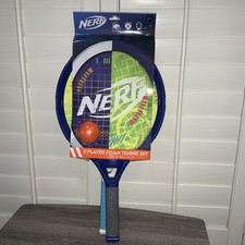 NERF 2 Player Foam Tennis Set Franklin Sports 2021 In Package