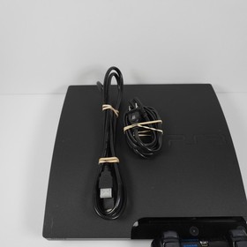 Sony PlayStation 3 PS3 Slim Console 320GB (3001B) w/Controller & Cables