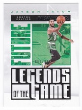 2020-21 Panini NBA Hoops Jayson Tatum #3 Future Legends of the Game Insert #/999