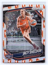 Jacy Sheldon 2025 Panini Prizm WNBA #113 WNBA Logo Prizms