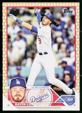 2023 Topps Gold Star Gavin Lux #247 Los Angeles Dodgers