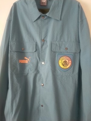 Manchester City Oasis Definitely City XL Langarm Jacke Oberteil Shirt Puma