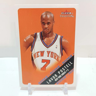 #ad 2000 01 Fleer Tradition Lavor Postell RC #249 LP New York Knicks Basketball $0.99