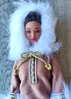 Vintage Barbie Doll Mod 1996 Eskimo Barbie Arctic Barbie Collector Edition