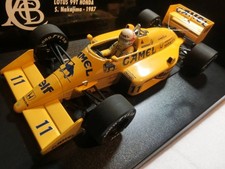 1/18 Minichamps Lotus Honda 99T #11 Satoru Nakajima 1987 Camel Livery F1