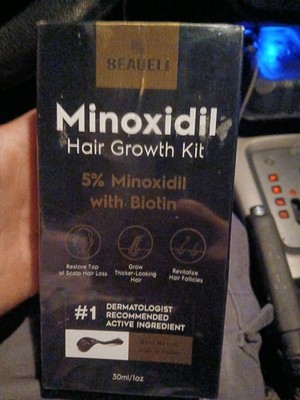5% MINOXDIL HAIR GROWTH KIT With Biotin, 30 ML, 9/2026