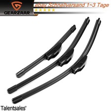 Scheibenwischer Komplettset passt für VW Golf IV 1J1 480mm +530mm +330mm Schwarz