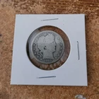 1909 p circulated Barber quarter