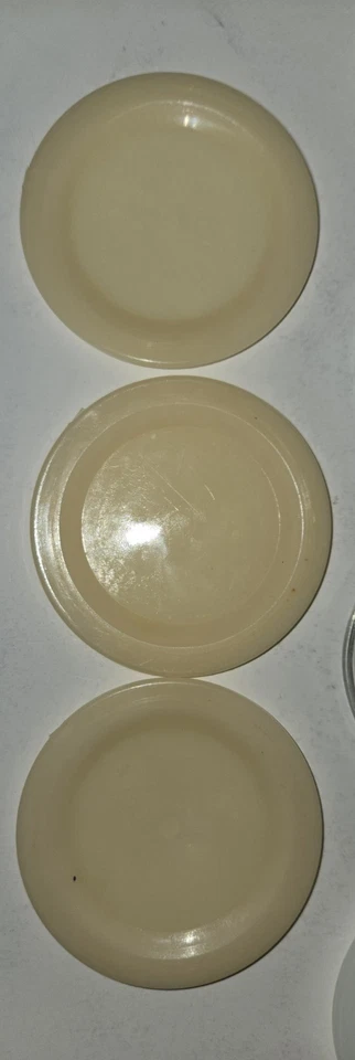 VINTAGE CANNING LID Lot 21 GLASS INSERTS MASON JAR Samco Harvest Jeannette - Image 4 of 4