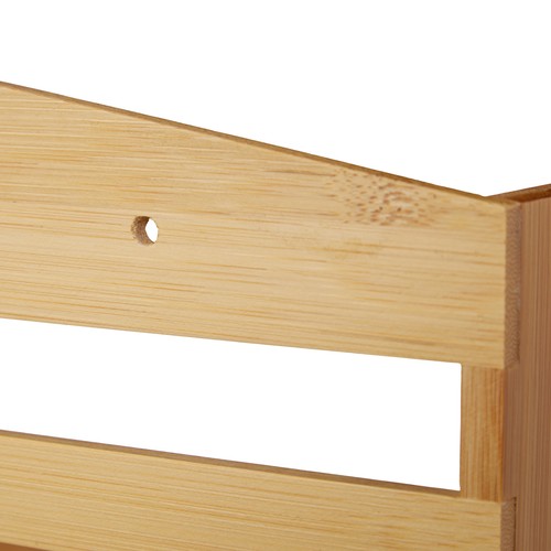 Portaspezie in legno per la cucina 10 barattoli Naturale Portaspezie in bambù - Foto 8 di 11