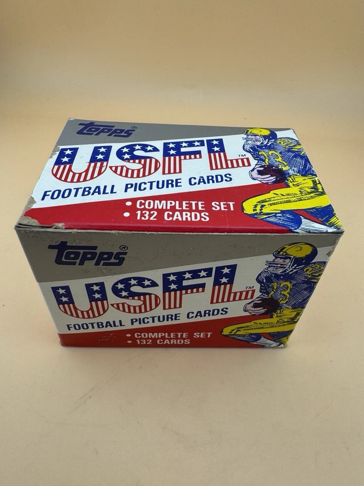 1985 Topps USFL Football Complete Box Set 132 Cards - Image 3 of 4