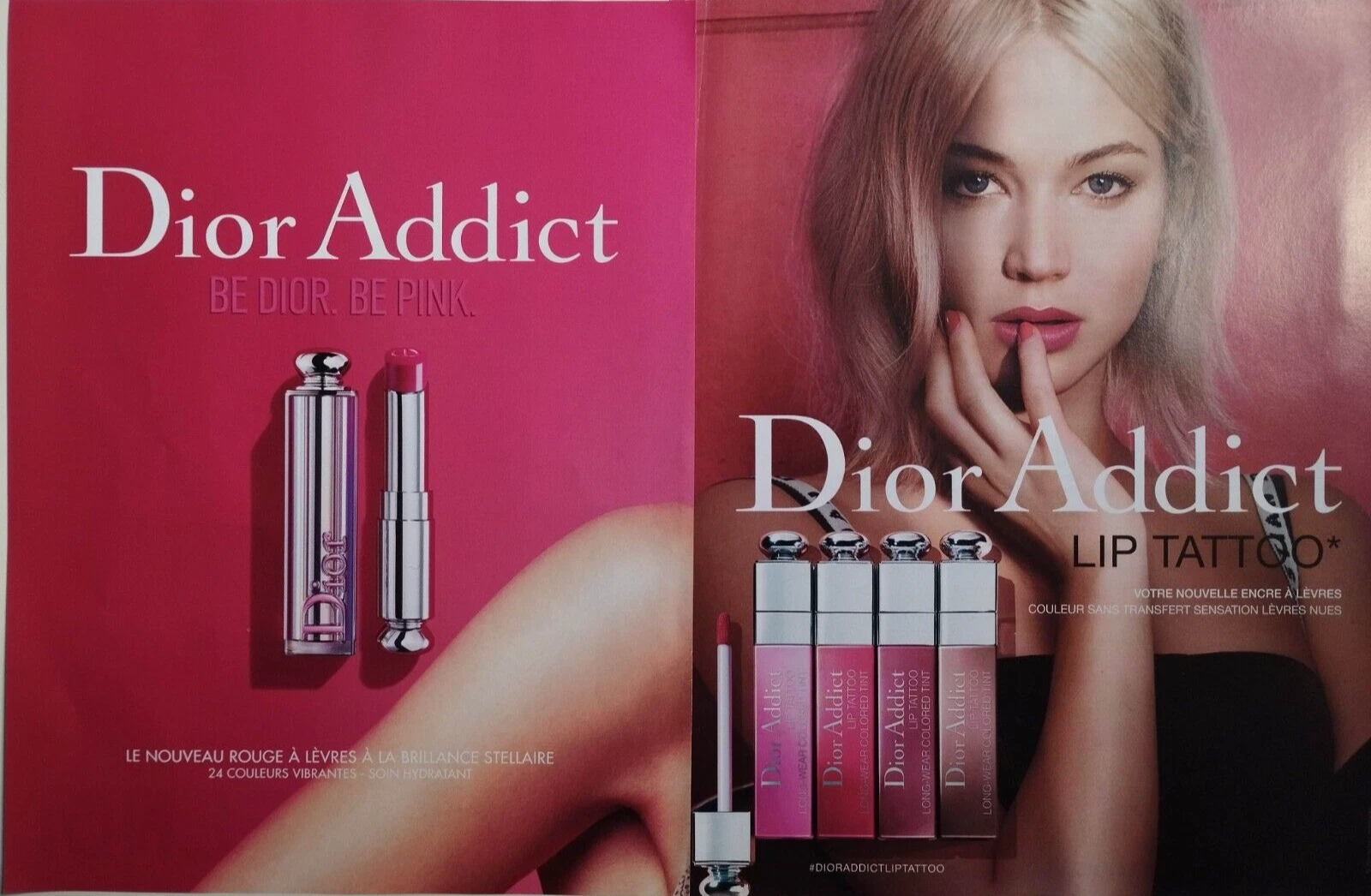 Publicité ancienne imprimée Dior Addict !! 