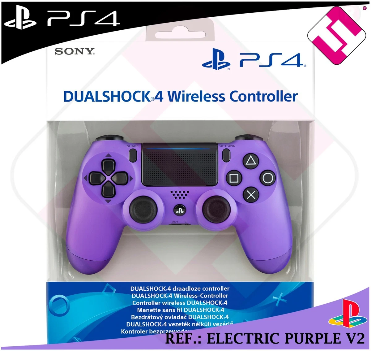 100% ORIGINAL SONY PS4 DUALSHOCK COLOR ELECTRIC PURPLE PLAYSTATION 4 PURPLE  CONT