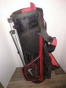red nike golf bag