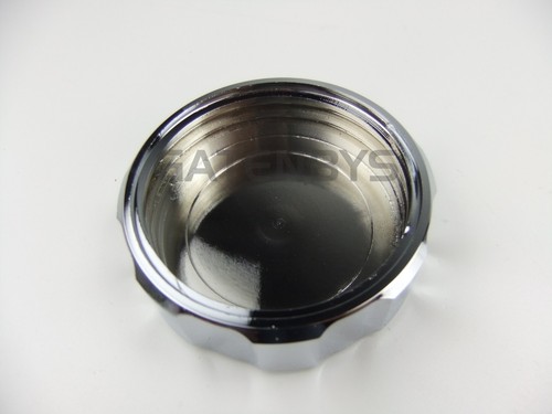 Tapa de depósito de cilindro maestro cromado 49 mm para Kawasaki KH500 Z400 Z650 - Imagen 3 de 6