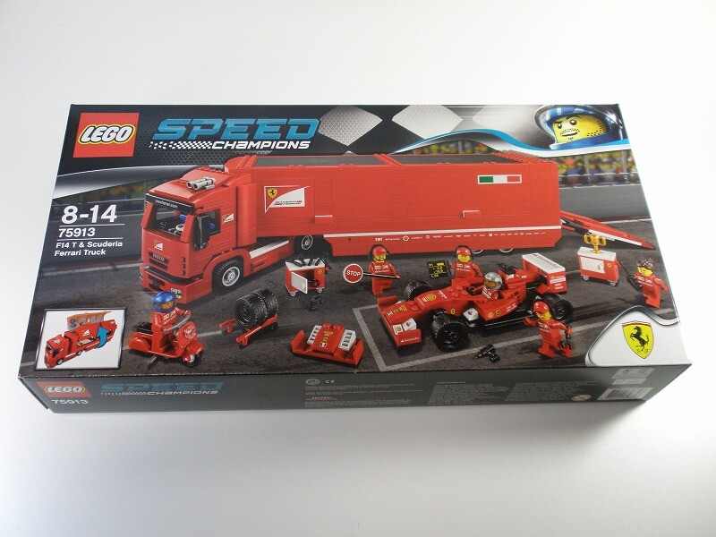 Lego 75913 Speed Champions F14T Scuderia Ferrari Truck Camion 