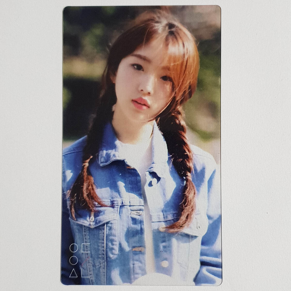 Yeojin Official Clear Photo Card Loona Premier Monthly Girl