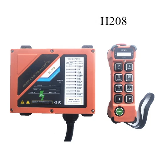 Industrial Wireless Remote Control H106 H108H208 Overhead Crane Electric Hoist - Picture 2 of 18