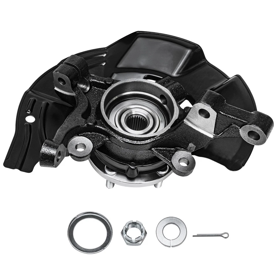 Cojinete de cubo de rueda de nudillo de dirección delantero derecho para Hyundai Sonata 2011 2012 2013 Foto 3 de 4