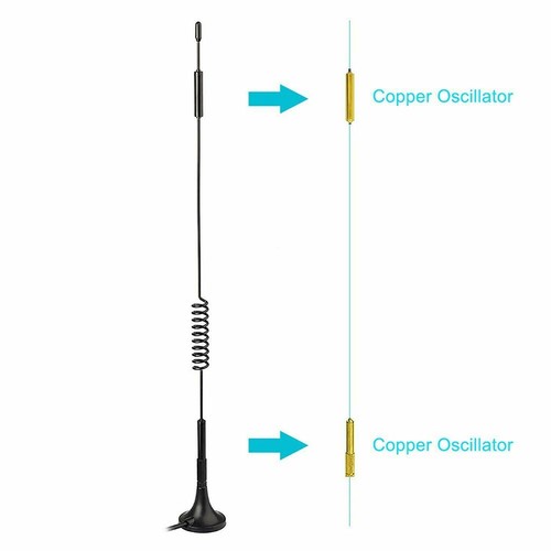2 Pack Antenna 4G LTE TS-9 Magnetic Mobile WiFi With 3 meter cable Hot - Bild 5 von 12