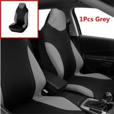 1x Accessory Washable Gray Car Truck Non-slip Front Seat Cover Protector Cushion