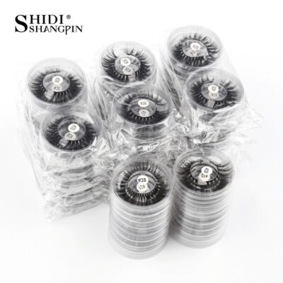 Wholesale Lashes In Bulk Faux 3d Mink Lashes Wholesale Eyelash Natural Makeup US