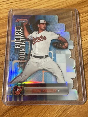 2019 Bowman's Best Future Foundations Die Cuts Dean Kremer #FF-DK