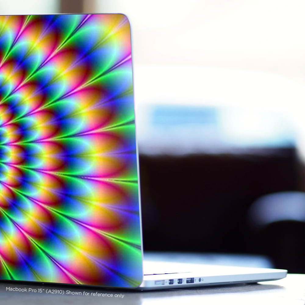 Skin Vinyle Holographique Itsaskin Pour MacBook Pro 13 Pouces Retina Touch Bar