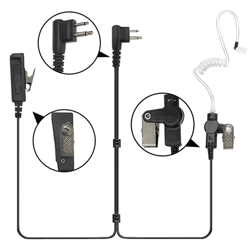 5X Écouteurs avec Tube Acoustique pour Radio PR400 CP200 CP200D RDU4160D RDU5100 - Photo 5/6