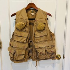 Vintage 1950's IDEAL Fly Fishing Vest MEDIUM RARE