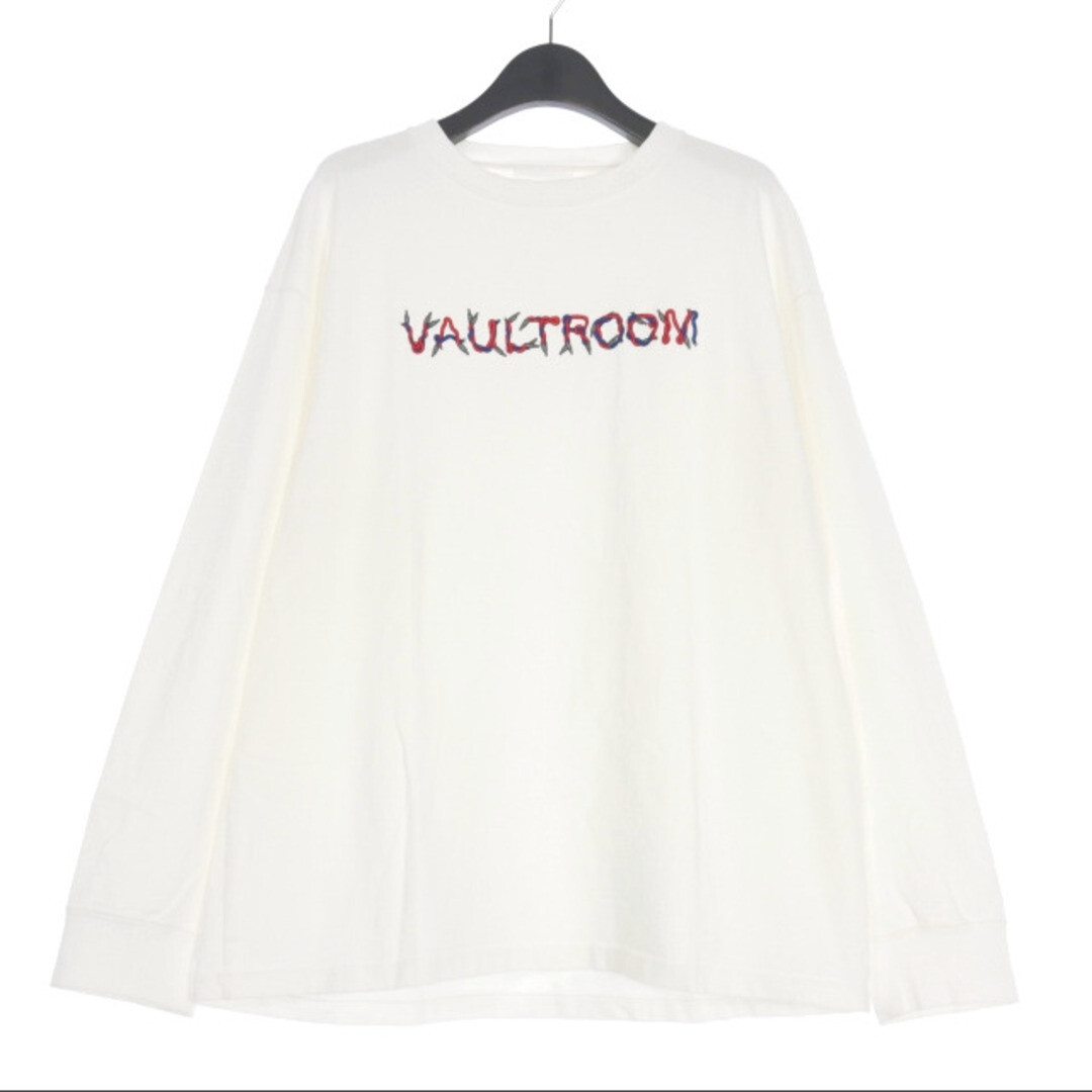トップス vaultroom LOGO TEE / BLUE L Voltroom VAULTROOM ROUND LOGO BIG L S TEE LONG SLEEVE T