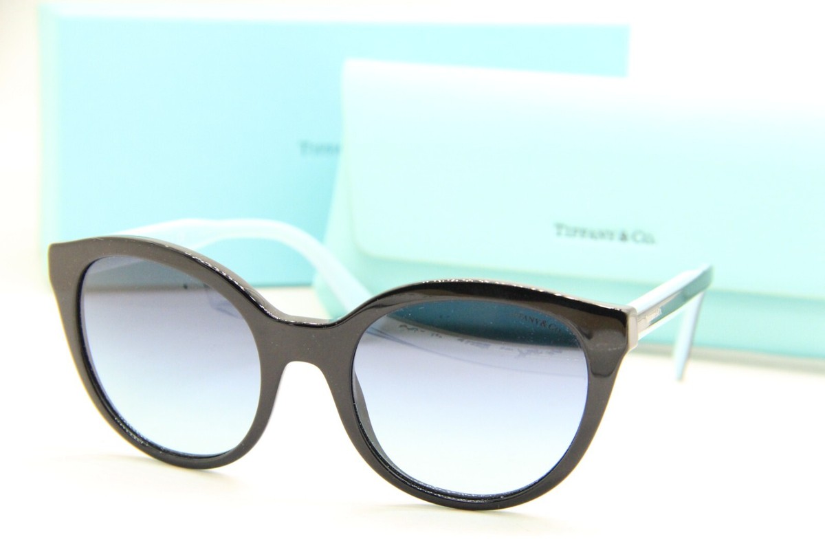 NEW TIFFANY & CO. TF 4164 8001/9S BLACK TURQUOISE AUTHENTIC