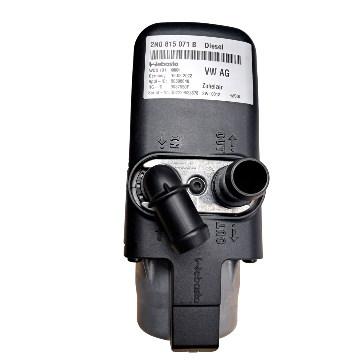 Original Heater Webasto 2N0815071B/A 7T0815065G 9037550F For VW Original Heater Webasto 2N0815071B/A 7T0815065G 9037550F For VW