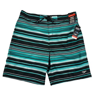 Speedo NWT Men's SWIMWEAR 2-Way Stretch Dwr 20'' Board Shorts Green Size S $56