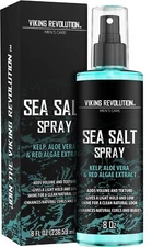 Sea Salt Spray for Hair Men - Hair Texturizing Spray with Kelp, Aloe Vera & Red