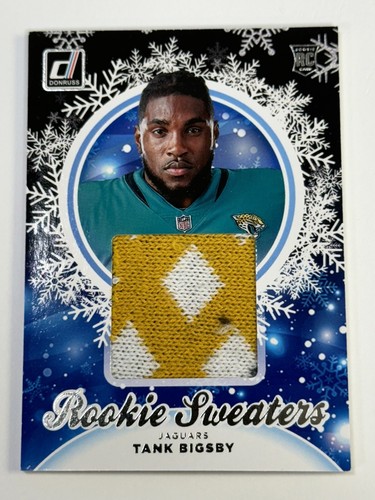 2023 Donruss Tank Bigsby RC Jaguars Rookie Holiday Sweaters #HS-TBI - 第 1/2 張圖片