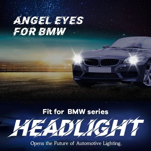 160W 7000K W H8 LED Angel Eyes Ring Marker Bulbs for BMW 2007-10 X Series E70 X5 - Picture 2 of 6