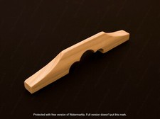 Most do Balalaika / Domra, Półprodukcja mostu, Wysokość około 19mm, Jesion