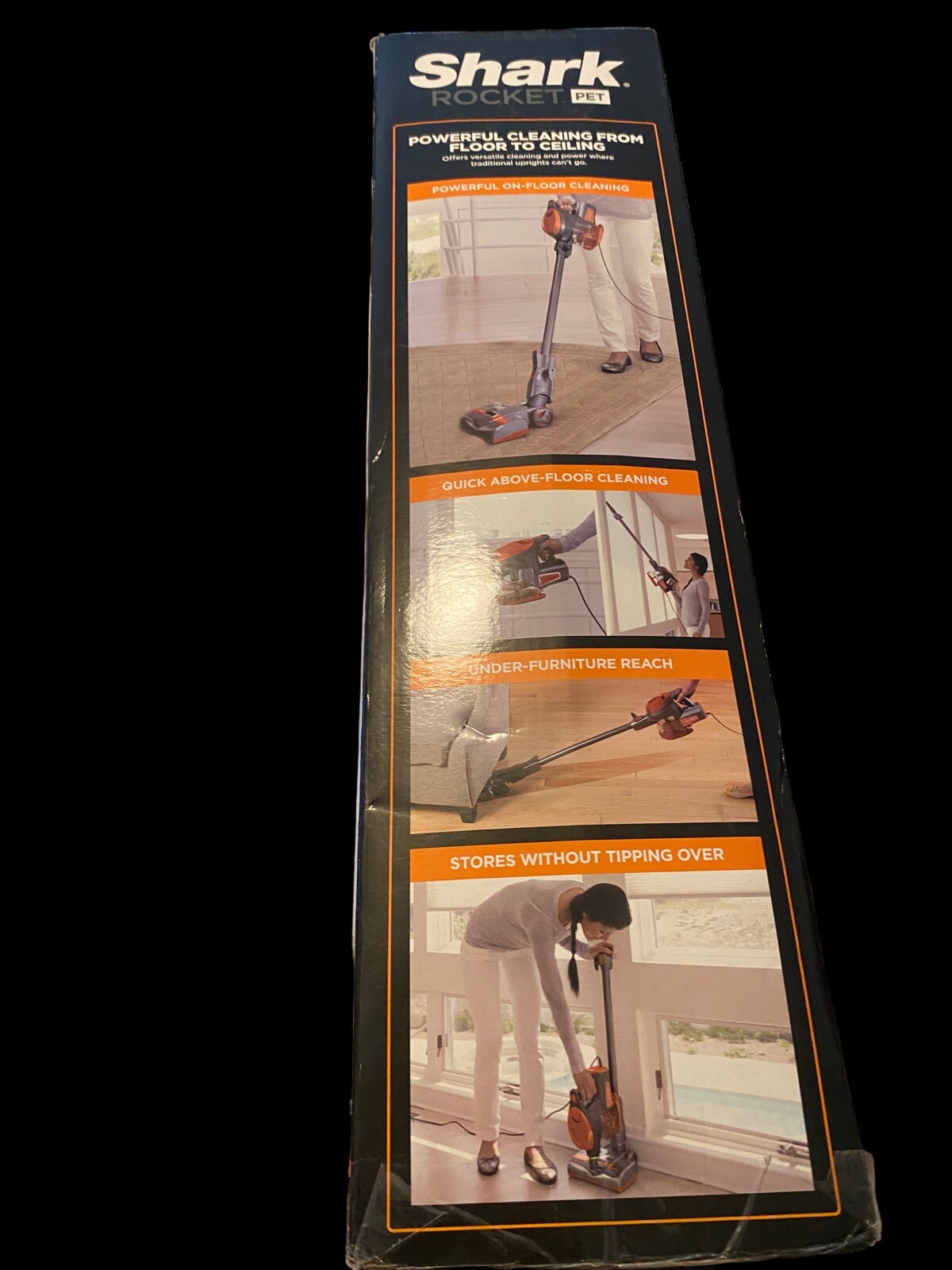 Shark HV301 Rocket Orange/Gray Upright Vacuum Cleaner 622356534963 eBay