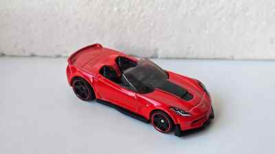 Hot Wheels Loose CORVETTE C7 Z06 CONVERTIBLE RED FJV40 | eBay