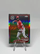 2024 Topps Chrome - 1989 Topps Baseball Elly De La Cruz Rookie Reds