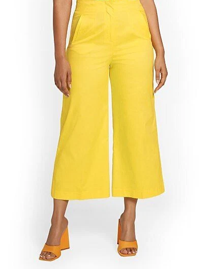 ASOS Highwaist Yellow PANTS