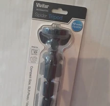 Vivitar Accessories 10 inch Flexible Spider Tripod Compact