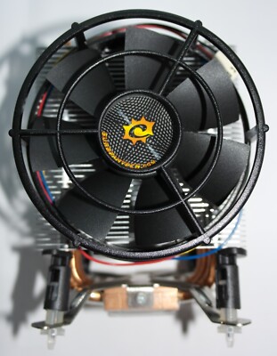 SunBeamTech CPU Cooler Cooling Fan Lüfter LGA775 mit Kühlkörper Kupfer + NEU/OVP