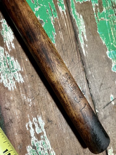 Vintage Maul marked S Original Wood Handle Engraved SM31 - Picture 3 of 7
