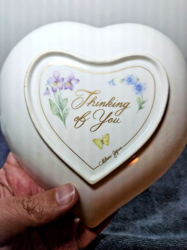 Vintage Mikasa Heart-Shaped Dish “Thinking of You” – Made in Japan - 第 2/4 張圖片