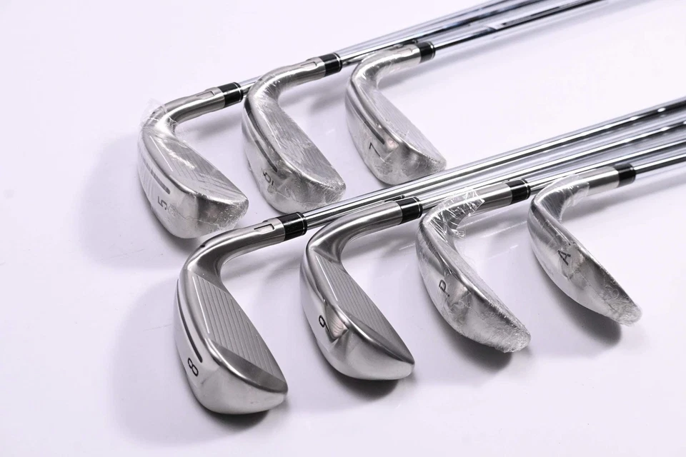 Left Hand Taylormade Stealth HD Irons / 5-PW+AW / Stiff Flex KBS Max MT 85 - Image 4 of 4