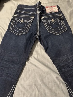 Men's Joey Super T, True Religion Jeans. Waist Size 34 With a 30